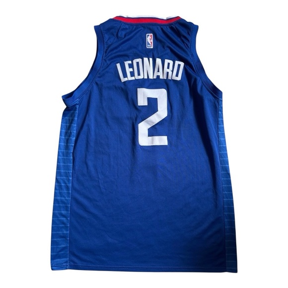 Los Angeles Clippers Kawhi Leonard #2 Nike Home Swingman Jersey Size: 54 - Picture 2 of 7